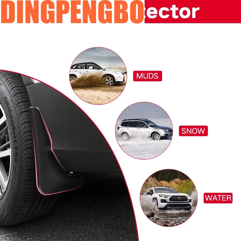 Mud Flaps For Geely ALL NEW OKAVANGO 2024 Mudguards MudFlaps Splash Guards Front Rear Wheels Fender Car Accessories 4Pcs