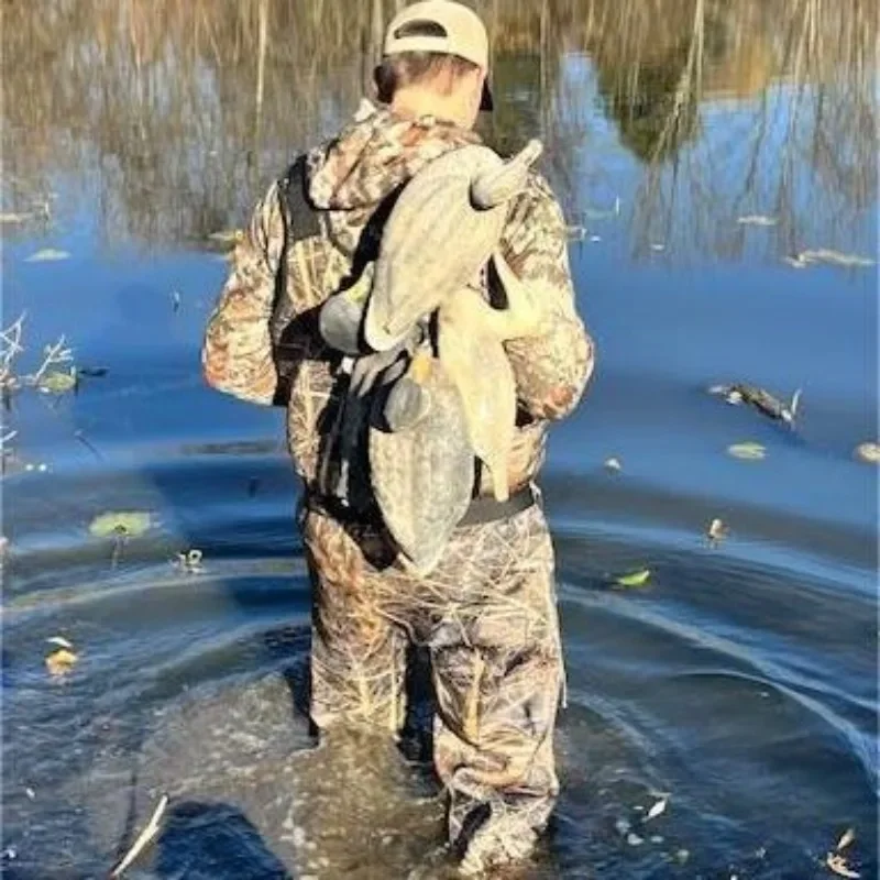 Fishing and hunting chest pants warm waterproof fit Luya jumpsuit