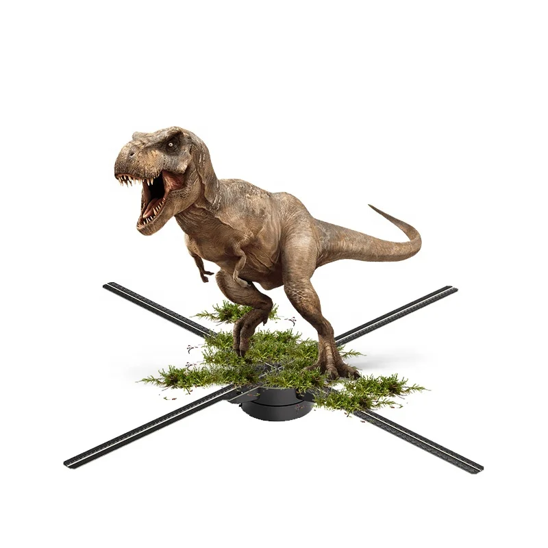 

2025 new 65CM HDMI 3d Hologram Fan Projector Cloud Mall Control High Resolution LED Real Time Display Advertising Holographic