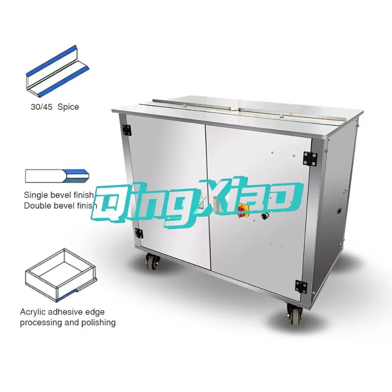 Woodworking Grooving Polisher Organic Glass Mold Aluminum Plastic Panel  High Speed Router Acrylic Plastic Edge Trimming Machine