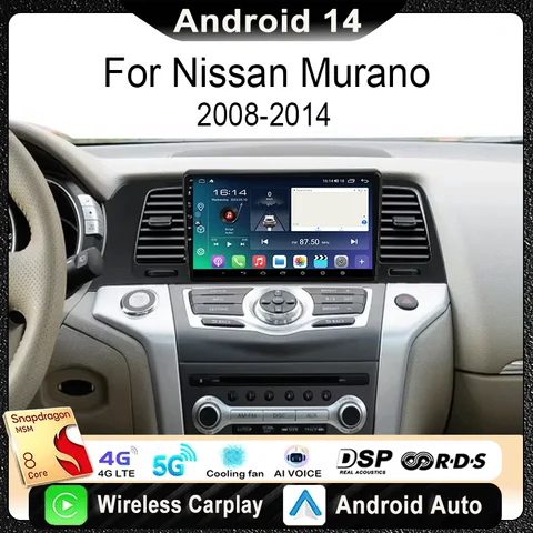 8 best sales touch screen for nissan murano - №6