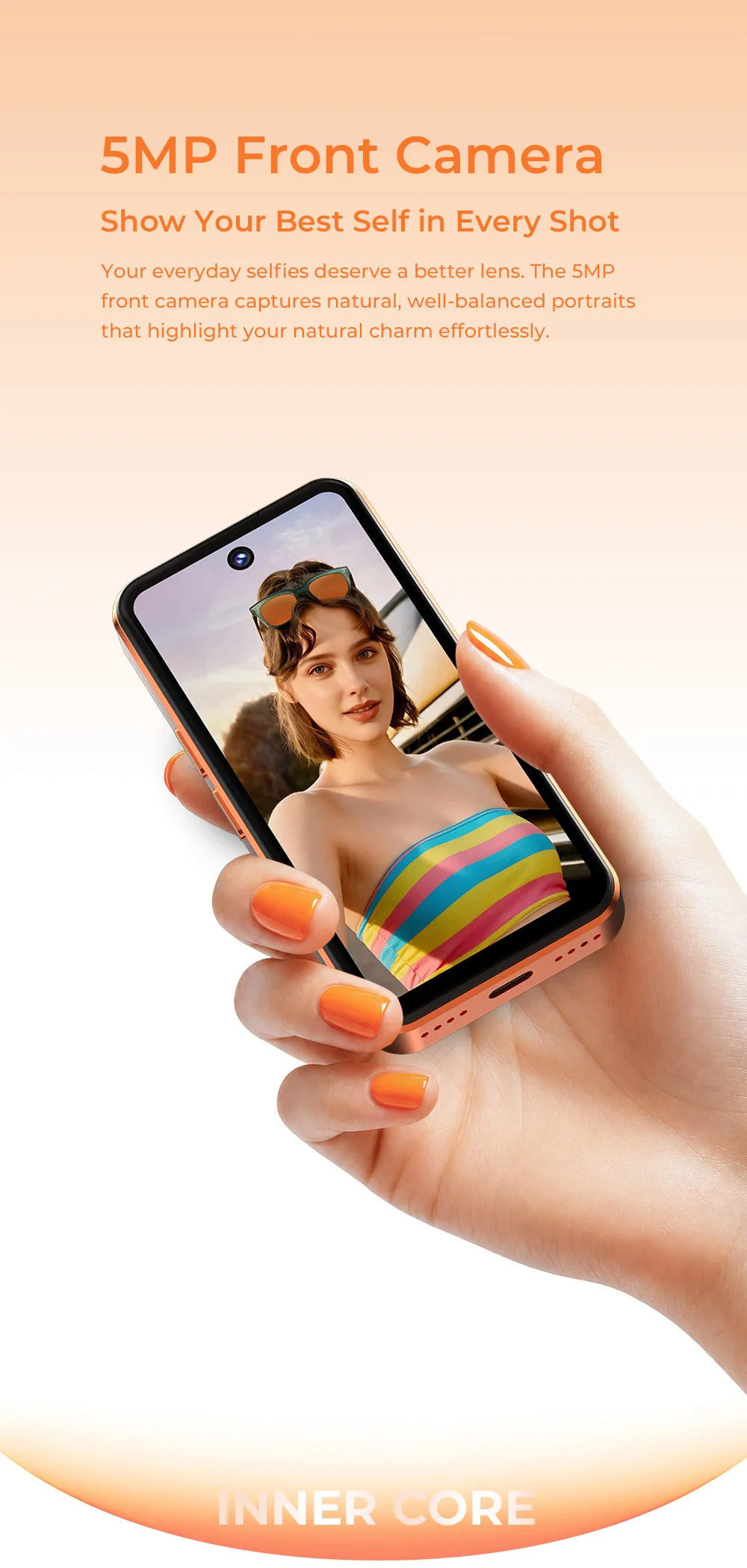 OUKITEL C17 mini Mini Smartphone, Up to 12GB RAM (3+9) + 32GB ROM, Ultra Compact Pocket Small Phone, 4" Mini Display, 2300mAh Battery, Gemini AI, Unlocked Android Mobile Phone