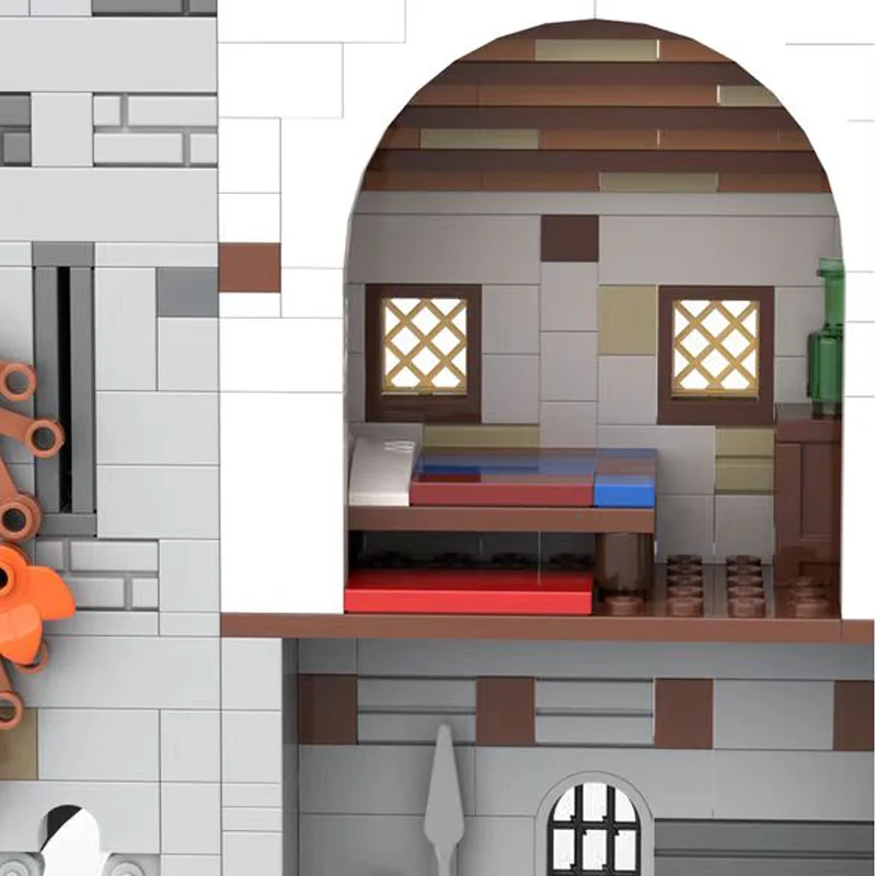 867 ชิ้น ชุดตัวต่อเมดิโอลนีนส์ เกارد อินน์ MOC แบบประกอบเอง ตัวต่อสร้างสรรค์ ดีไซน์สร้างสรรค์ ของเล่นเด็กผู้ชาย ของขวัญวันเกิด