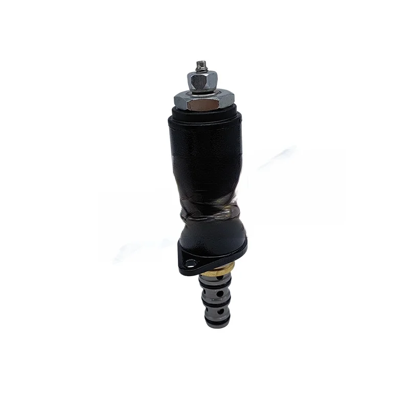 Safety Lock Solenoid Valve 121-1491 Red Dot For E320D E312C E330C E336D Excavator