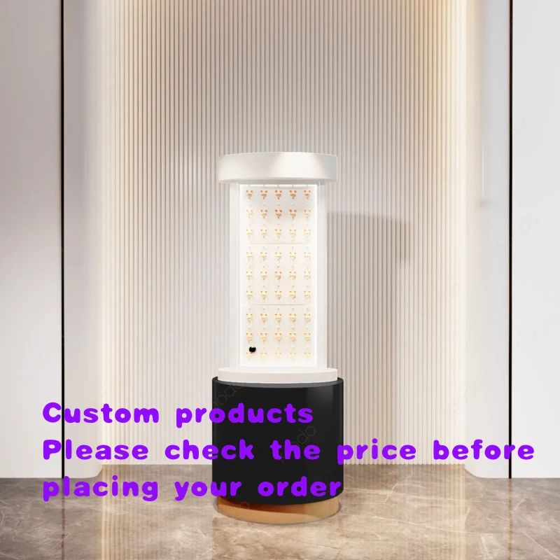 custom.SUNDO High Quality LED Modern Custom Revolving Jewelry Storage & Display Jewelry Stores