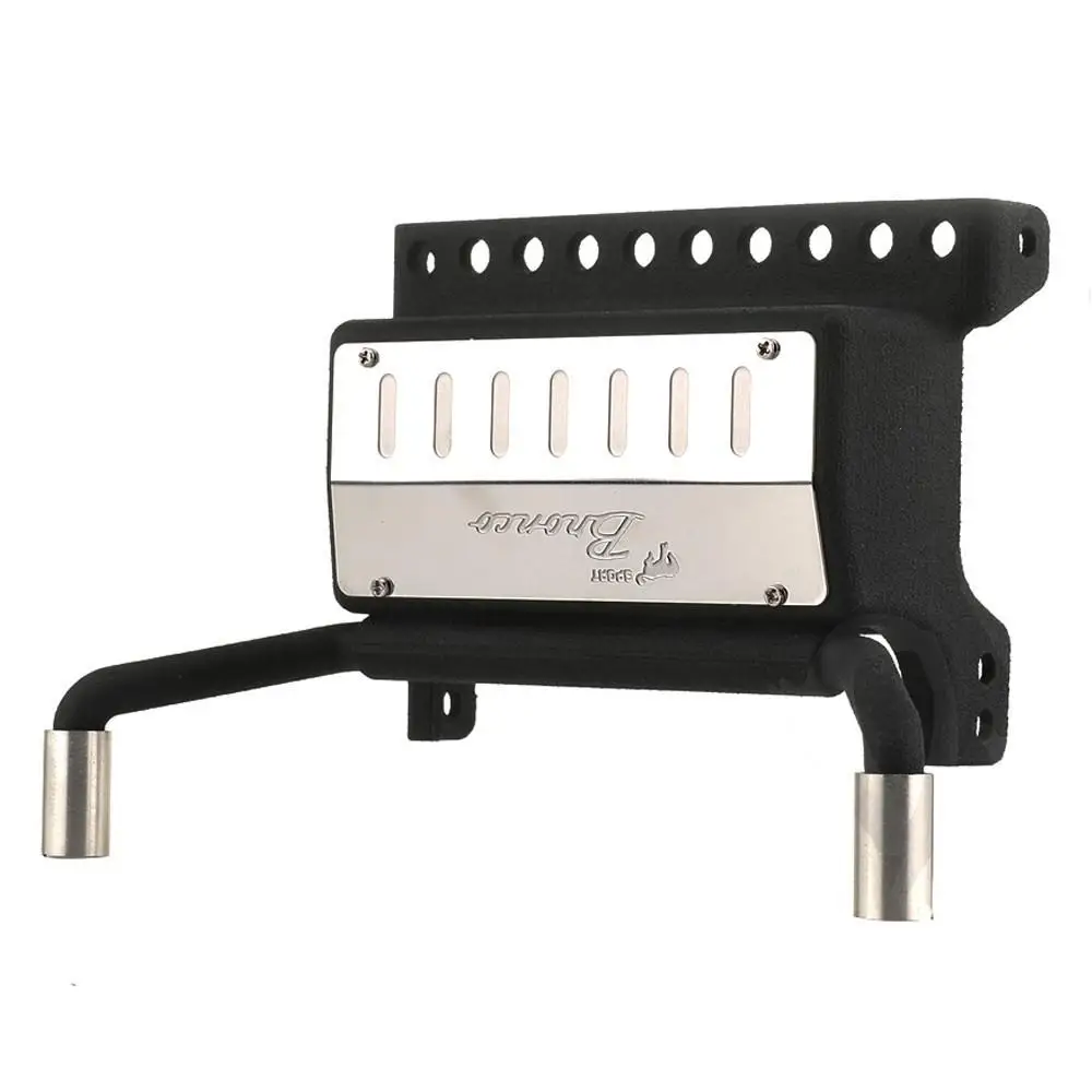 Per Trax/como Trx4 92076-4 Bronco Doppio Tubo In Nylon Simulazione Serbatoio Carburante Tubo Di Scarico In Metallo