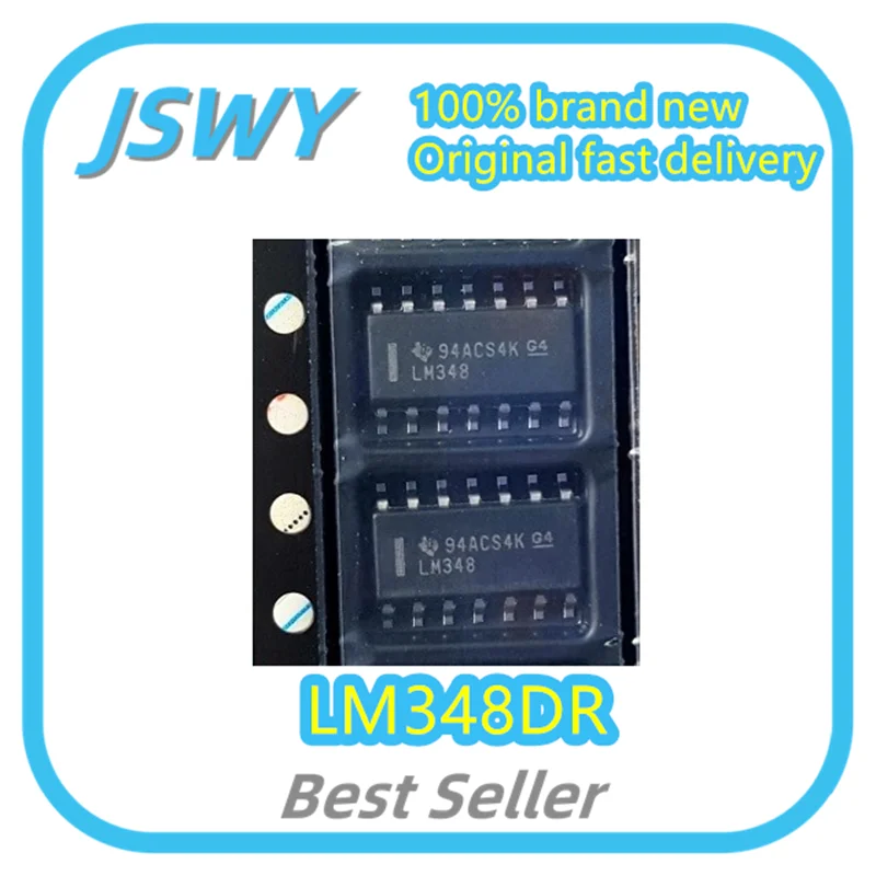 

(10/50pcs) LM348DR LM348 SOP14 Quad Operational Amplifier OEM Large Quantity In Stock Now