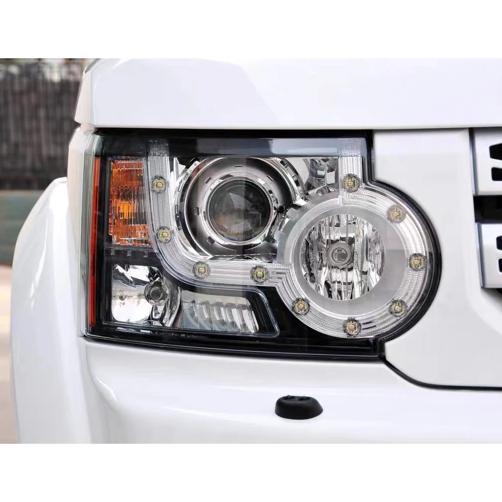 

Headlight Glass For LAND ROVER Discovery 4 2010 2011 2012 2013 Lampshade Plexiglass Lens Cover Replace original Car Accessories