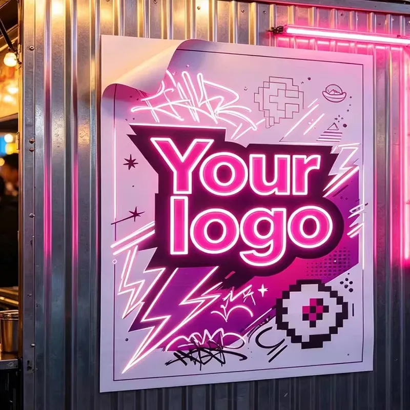 Custom Waterproof Discount Business Store Wall Decor Advertising Stickers Self-Adhesive Wall Stickers Restaurant Shop Promotion