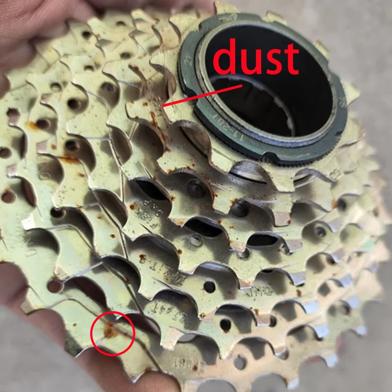 Rust Dnp 11 T Screw Variable 7 Speed Free Wheel Mountain Bike Flywheel Cassetle