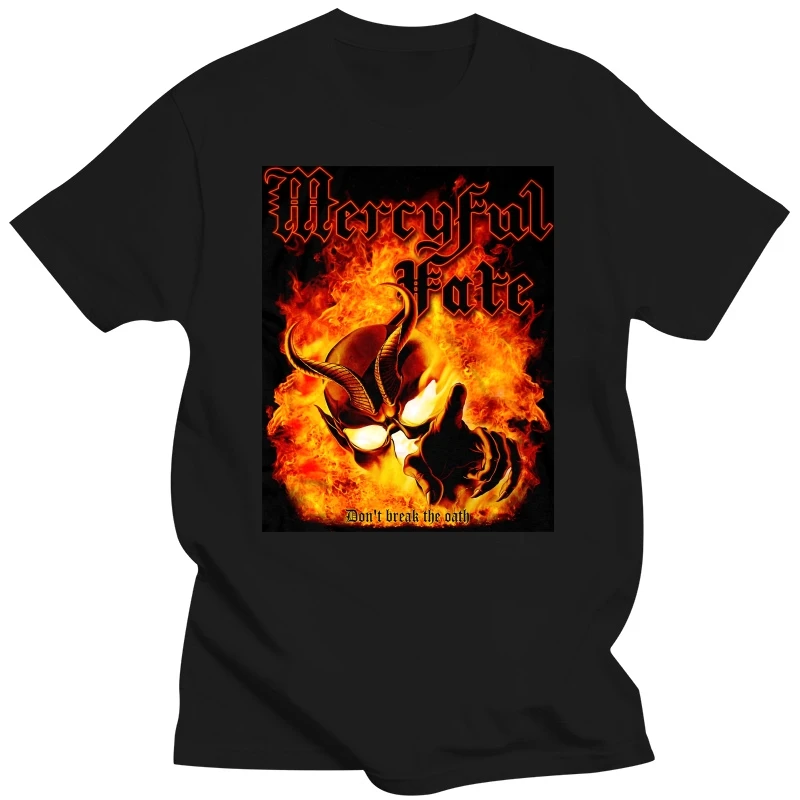 Mercyful Fate Don't Break The Oath Adult T-Shirt -Danish heavy metal band goth