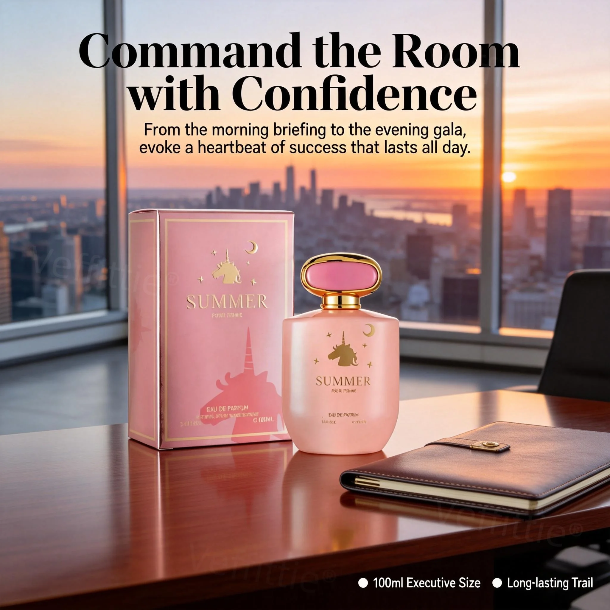 

Executive Coffee Bloom 100ml Women Eau De Parfum, Long Lasting Office Aroma, Refined Gourmand Floral Blend, Premium Gift