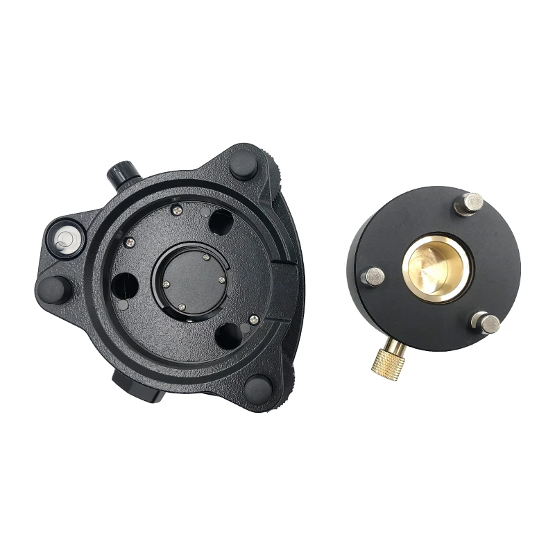 Black Three-Jaw Tribrach & Rotating Adapter 5/8\