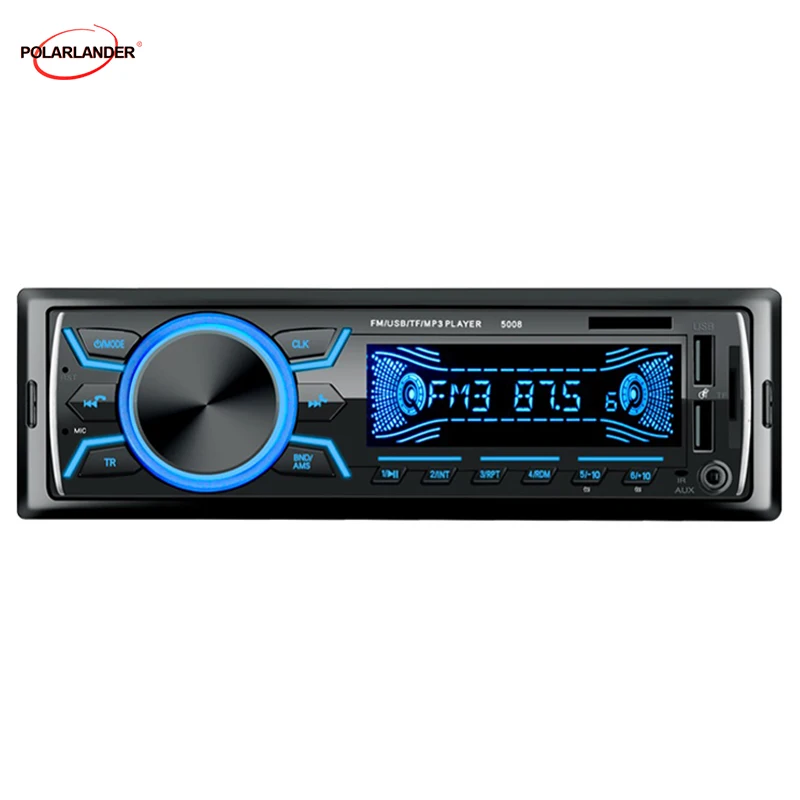 

12V 5008 MP3/WMA/WAV formats Support Fast Charge FM Radio Function Car MP3 Player Dual USB Card Reader Bluetooth