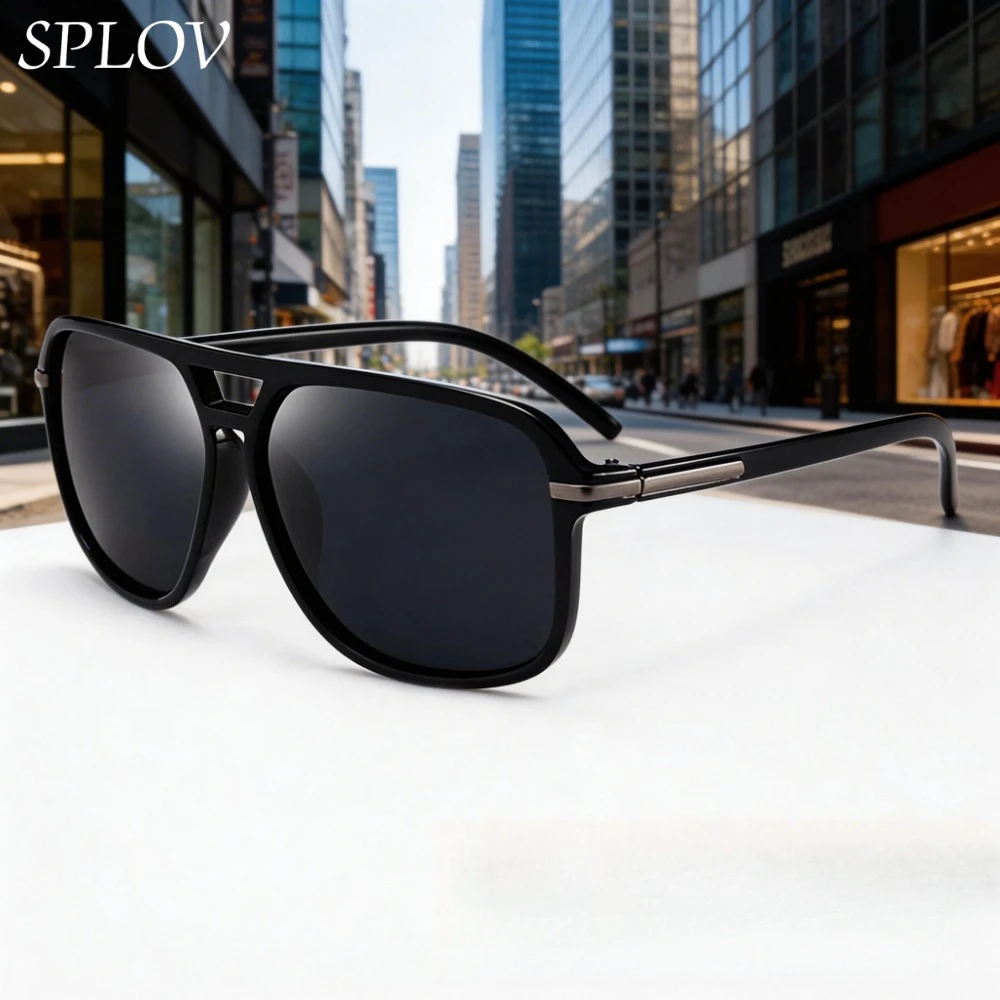 Aviator Sunglasses for Men Stylish Retro Oversized Frame Design Sunglasses for Men and Women Outdoor Sunglasses Oculos De Sol