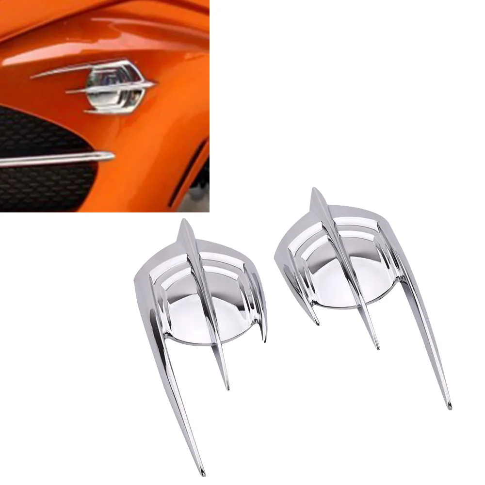 

For Honda Goldwing 1800 2012 to 2017 GL1800 Gold Wing GL 1800 Motorcycle Fairing Intake Scoops Falcon Emblem Cover