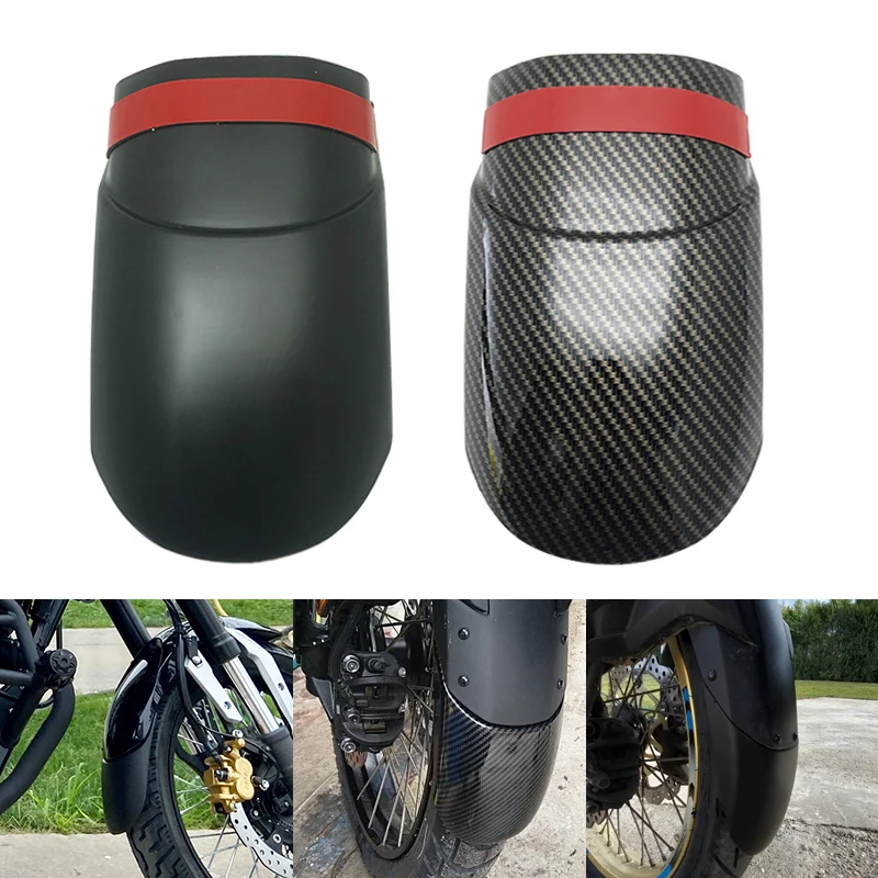 

Подходит для Honda CRF1000L Africa Twin CRF1100L 2016-2023 2022 2021 2020, карбоновый черный удлинитель переднего крыла, расширение брызговика