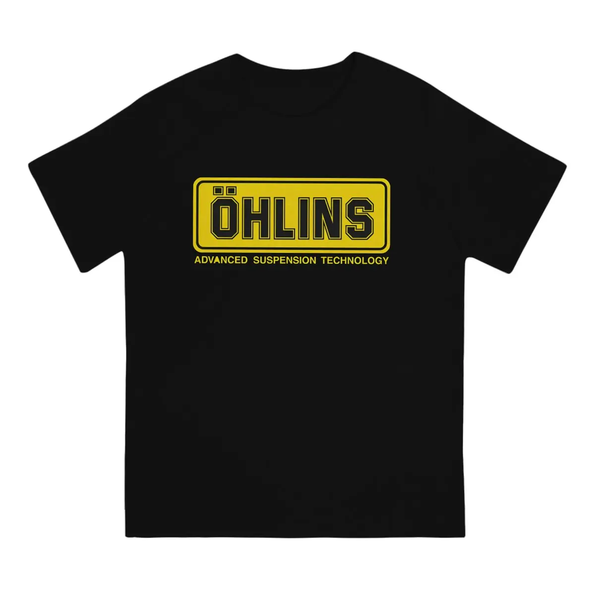 Shock Man's TShirt O-Ohlins O Neck Tops 100% Cotton T Shirt Humor Top Quality Birthday Gifts