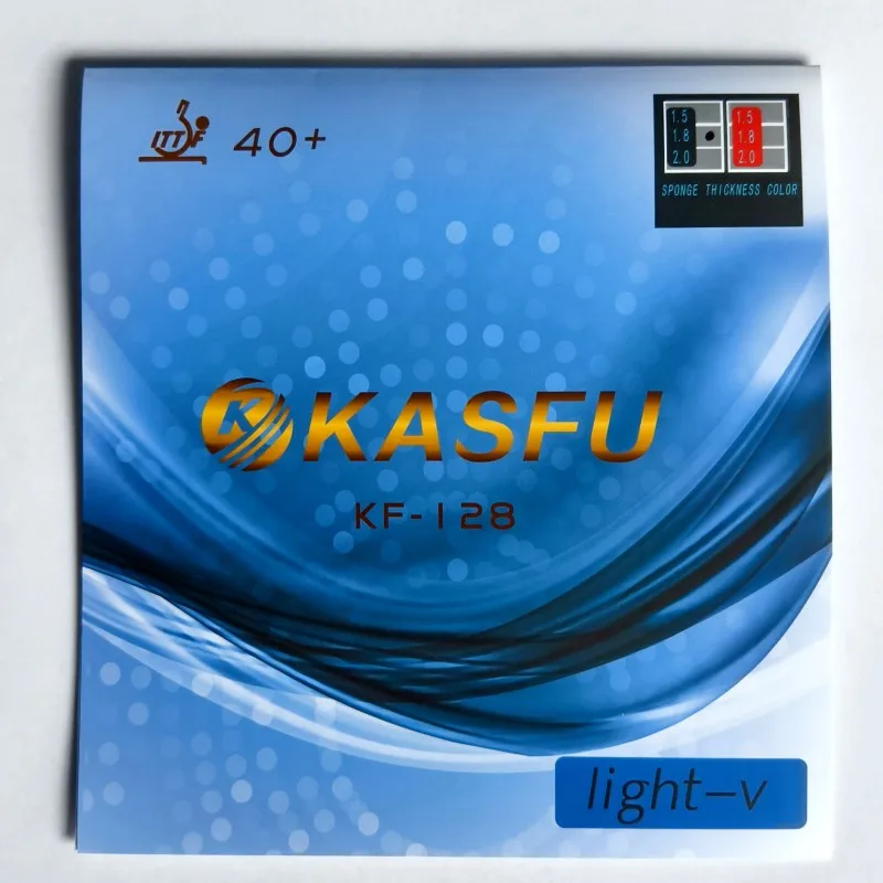 KASFU Table Tennis Rubber Sheet Ultra‑Light Thin Sticky Ping Pong Rubber wtih 1.5/1.8/2mm Cake Inner Energy Sponge Fast Attack