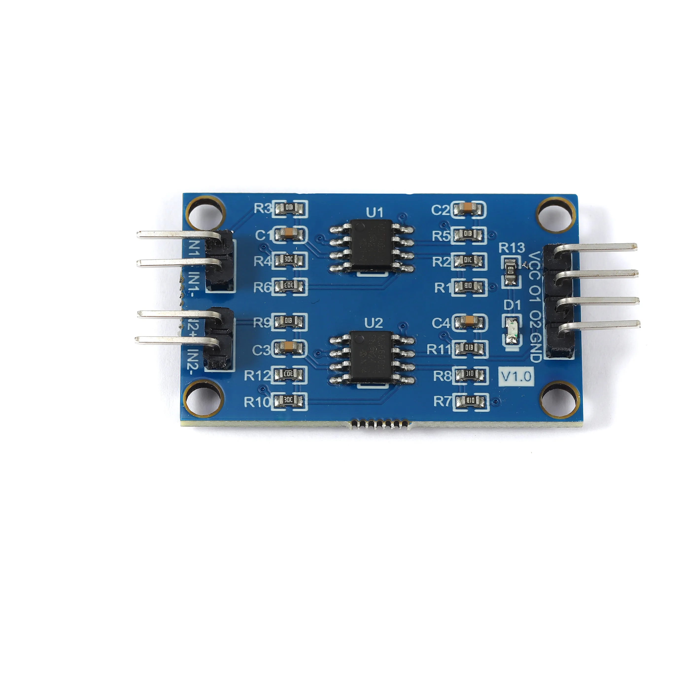 AD Converter Voltage Compatible Module Dual 0 to 5V Linear to 0 to 3.3V 51/STM32 Analogue to Digital Converter Pi