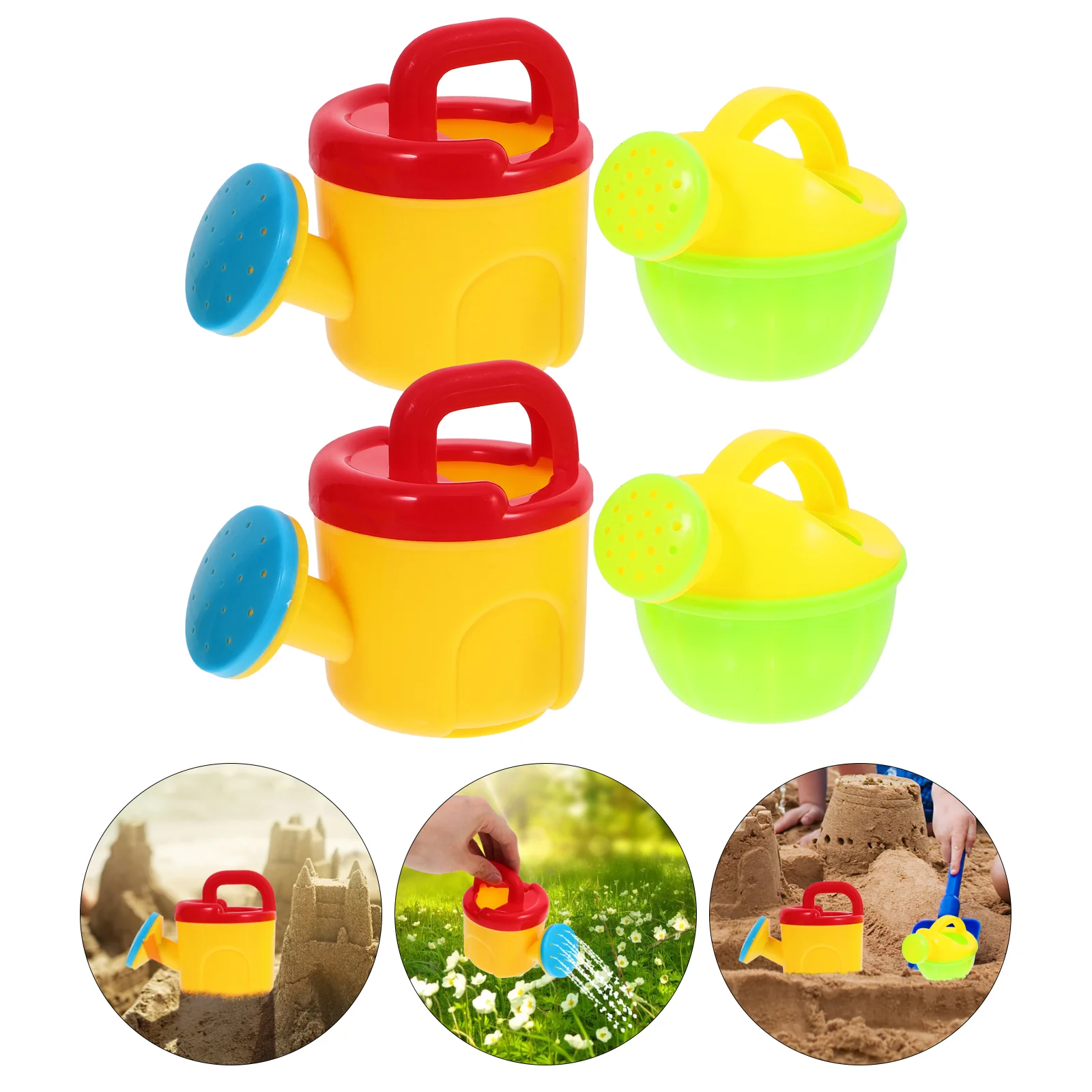 Children's Preschool Education Beach Toy Watering Bottle Plastic Cans Toys Plant Childrens