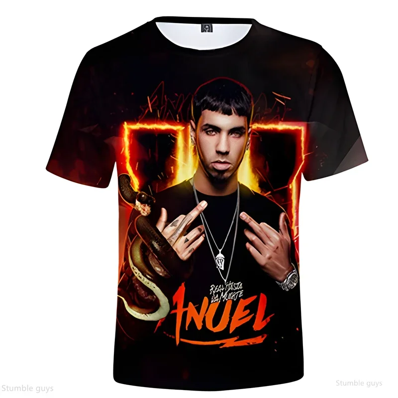 Men's Fashion Casual T-Shirt Summer Anime Pattern Loose Short Sleeve Lightweight Comfortable Oversized Sports Jersey