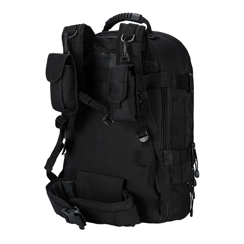 Bild 4: LQARMY 60L Militärischer Taktischer Rucksack Army Assault Rucksack Outdoor 3 Tage erweiterbarer Reiserucksack Wandern Molle Bug Out Bag