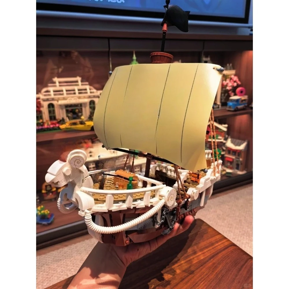 Conjuntos de blocos de construção de modelo de navio de aventura MINISO compatíveis com partículas Legoed adequadas para presentes de Natal 75639