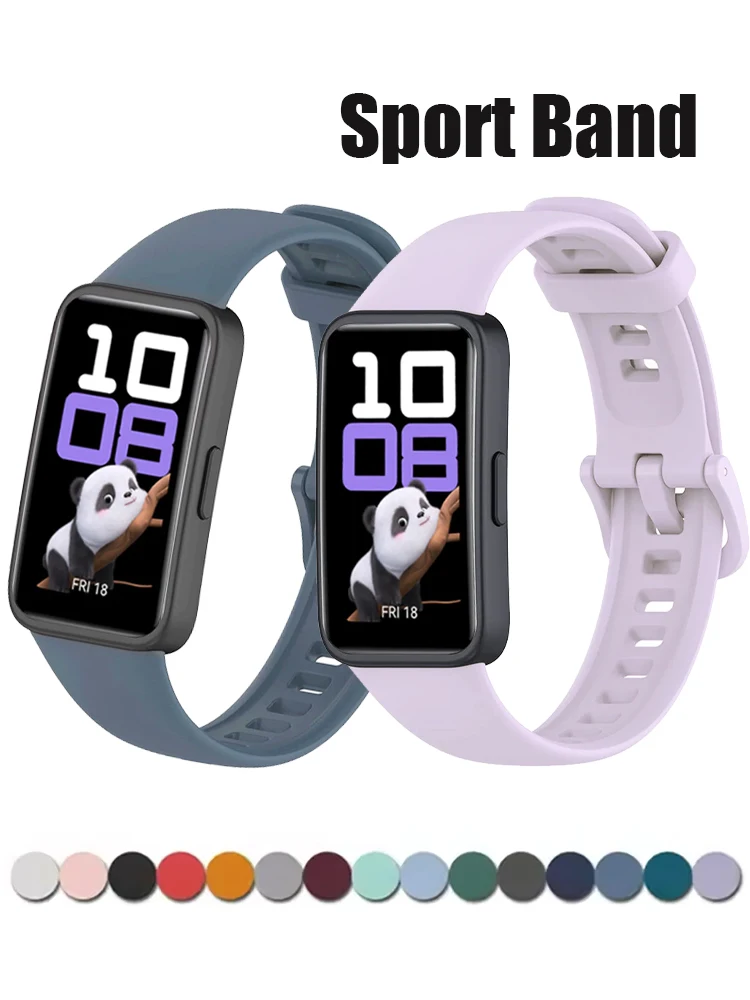 Pulseira de Silicone para Huawei Band 8/9/10 - Correia de Substituição, Acessório para Smartband