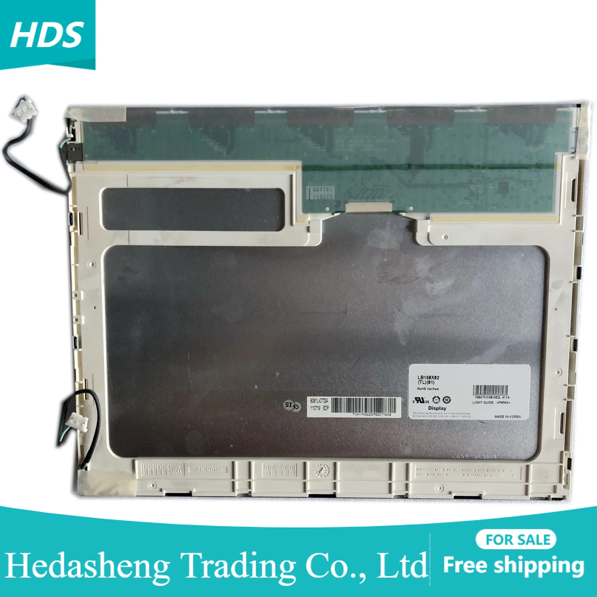 

LB150X02 TL01 LB150X02(TL)(01) LB150X02-TL01 60Hz 20 pins EDP 1024*768 LCD SCREEN Panel Laptop