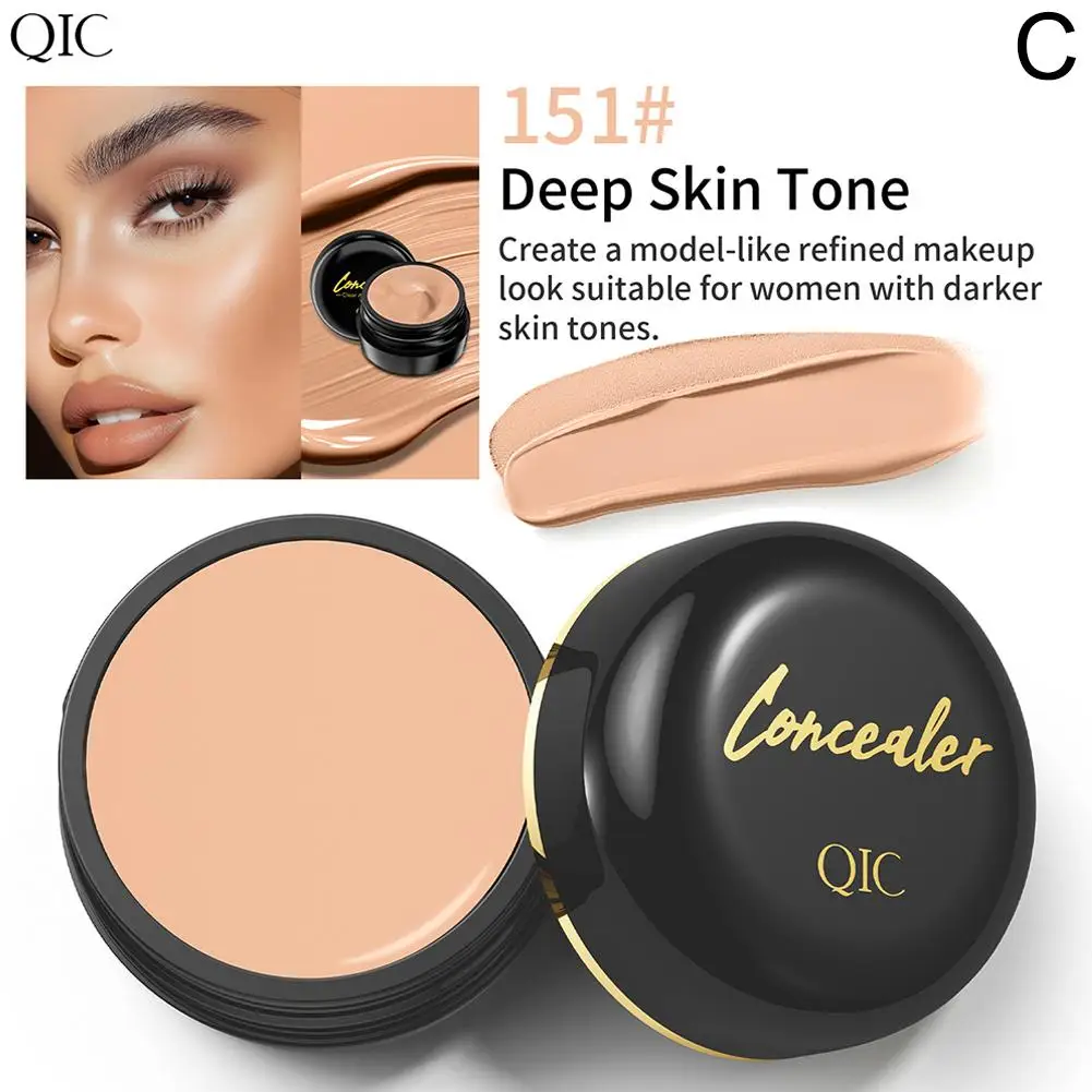 Correcteur éclaircissant hydratant pour les yeux et crème contre le contour, couverture complète, correcteur pour les yeux longue durée pour un maquillage d'un look parfait