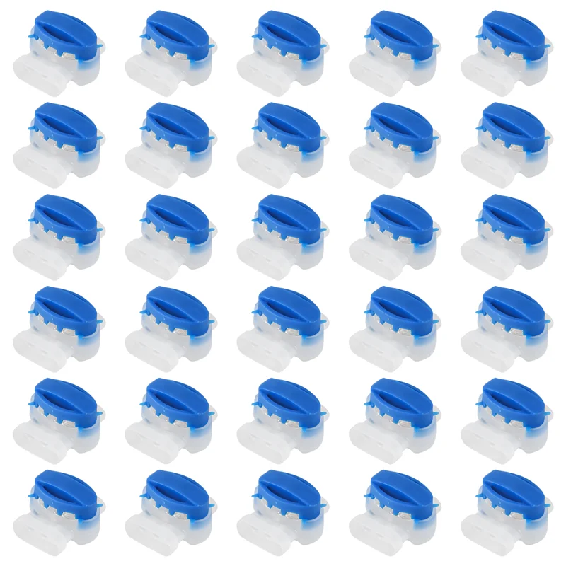 로봇 잔디 깎는 기계용 LICE-30PCS 케이블 커넥터, 젤 충전 기능이 있는 방수 연결 케이블 와이어 커넥터