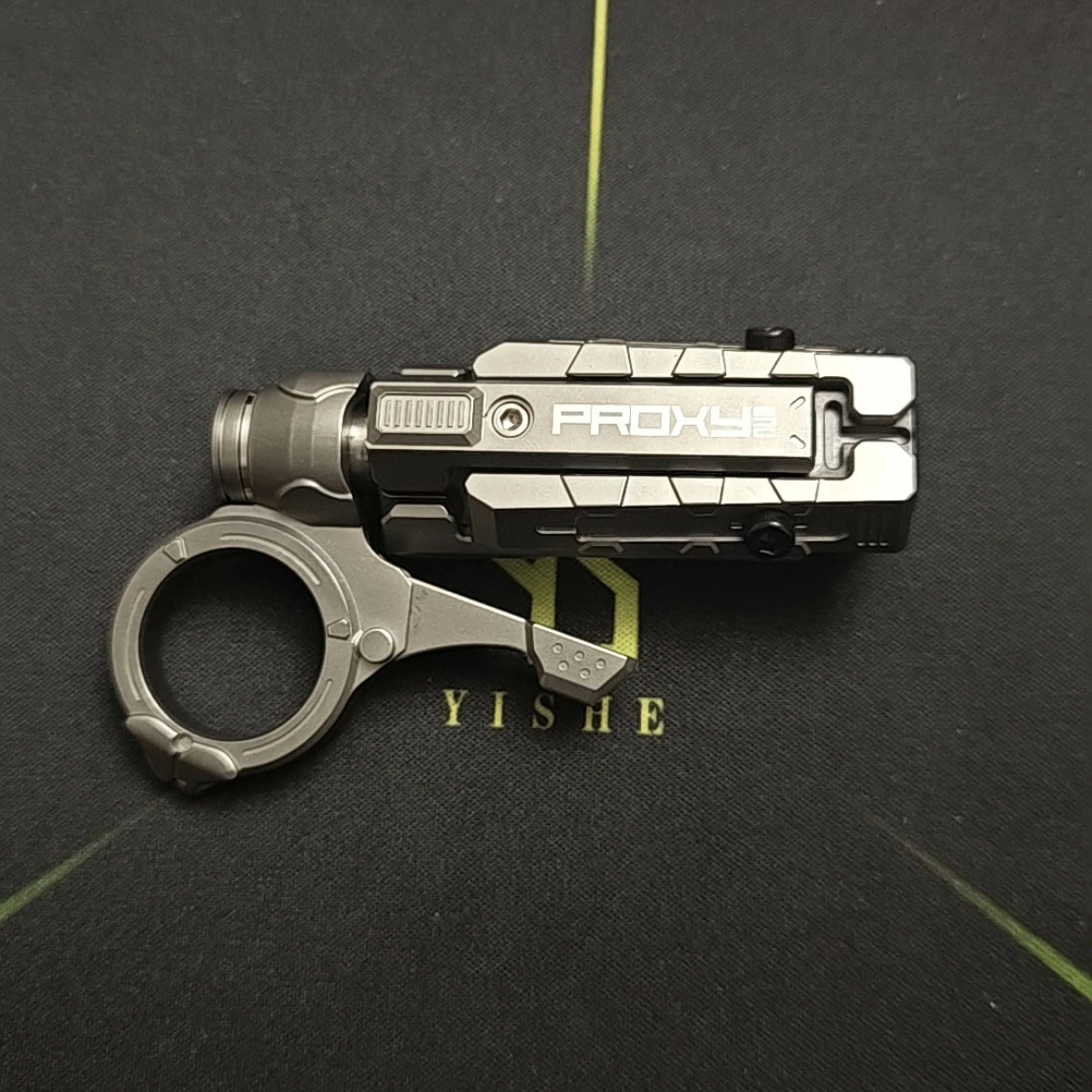 เซอร์โคเนียมโลหะผสมเหล็กผ้าม่านปืนของเล่นโลหะ Fidget Spinner Slider EDC ของเล่นป้องกันความเครียด Sensory ADHD โฟกัสเครื่องมือ Fidgeting ของเล่น