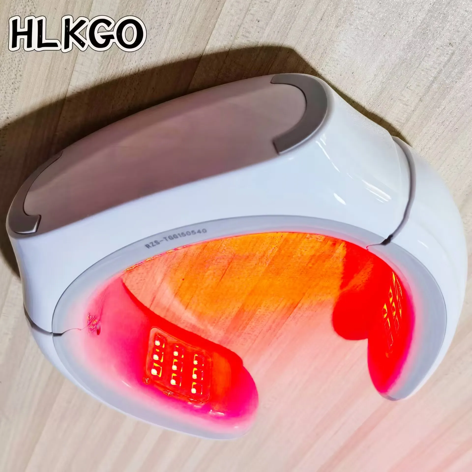 

Smart Cervical Spine Acupoints Massager with Dual LED Light Therapy (Red & Blue) for Neck & Shoulder Pain Relief Portable