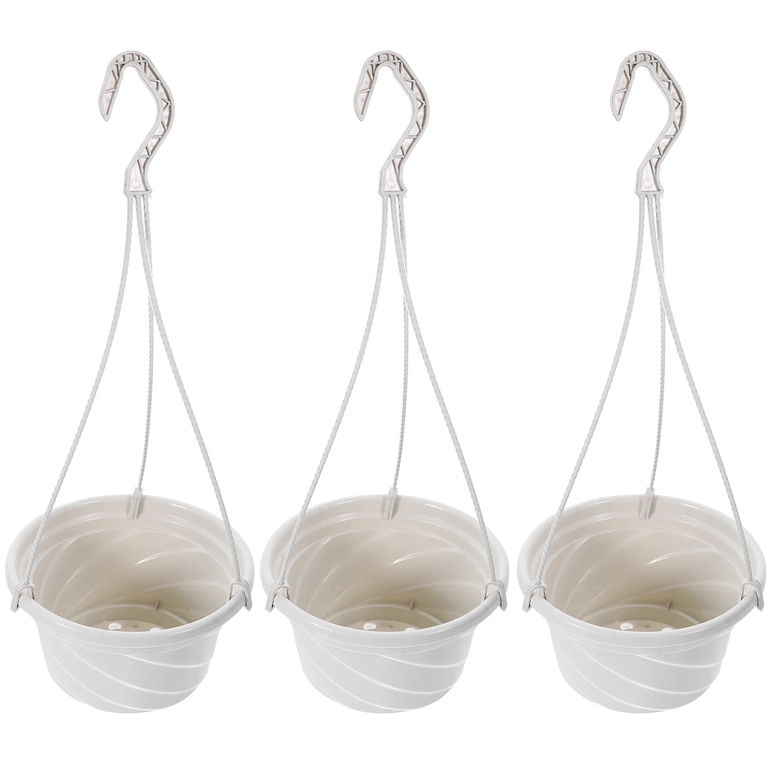 

3 Pcs Hanging Flower Pot Chlorophytum Planter Lightweight Outdoor Plants Balcony Window Ceiling Shelf Table Air Plant Gift