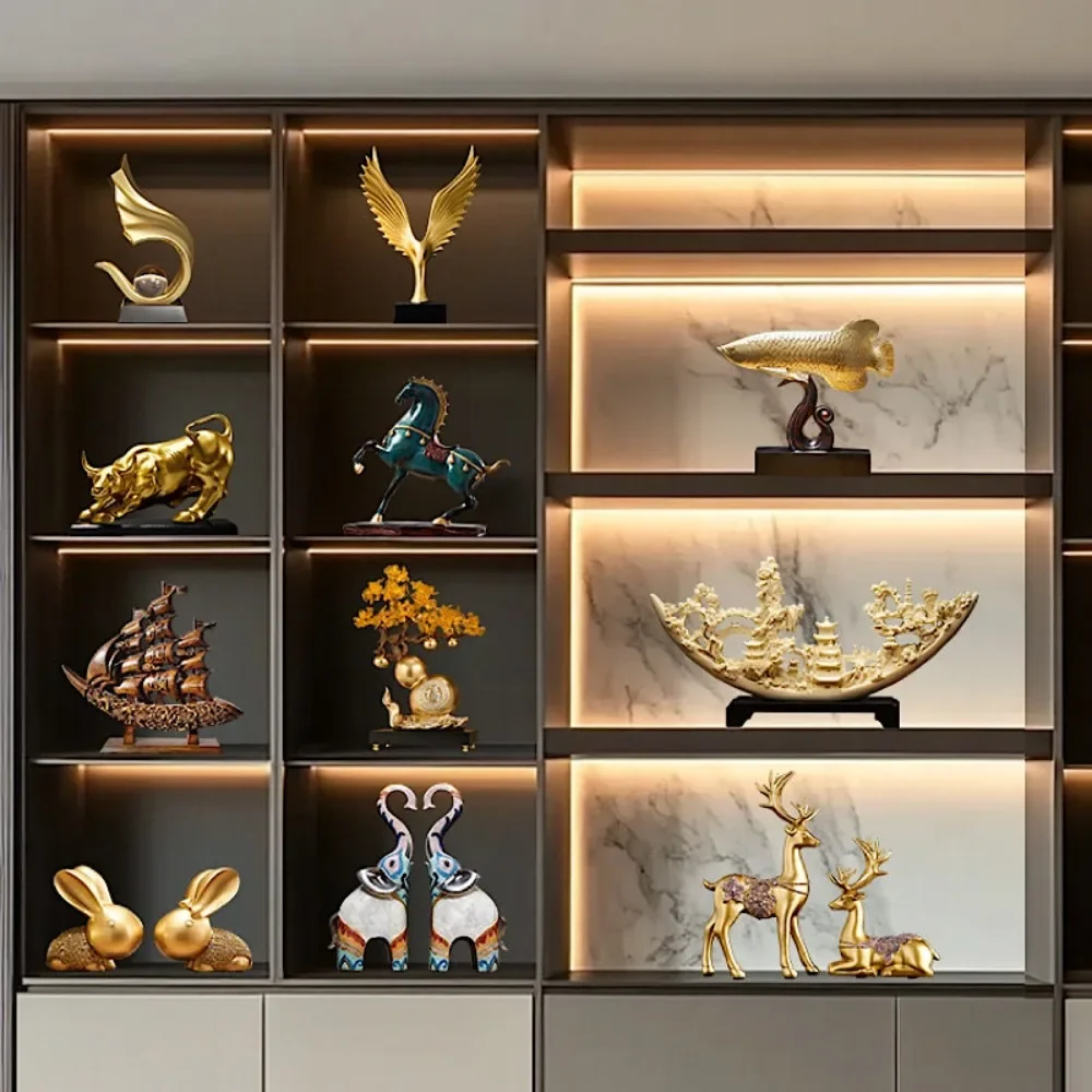 Successful leadership boss office desktop ornaments light luxury high-end atmosphere high grade