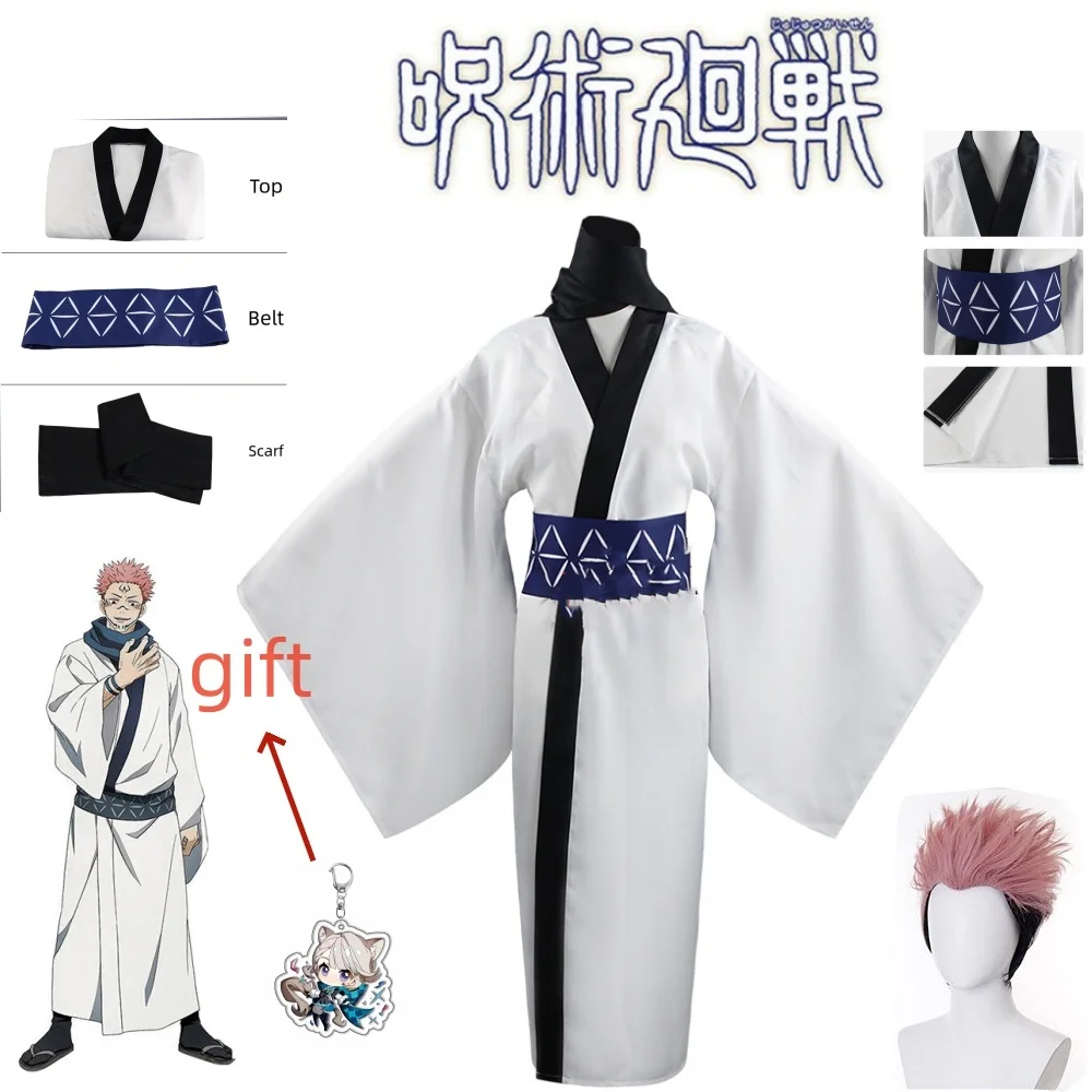 

Ryomen Sukuna Cosplay Jujutsu Kaisen Costumes Adult Men Women Outfits Japan Kimono Hanfu Halloween Anime Clothing