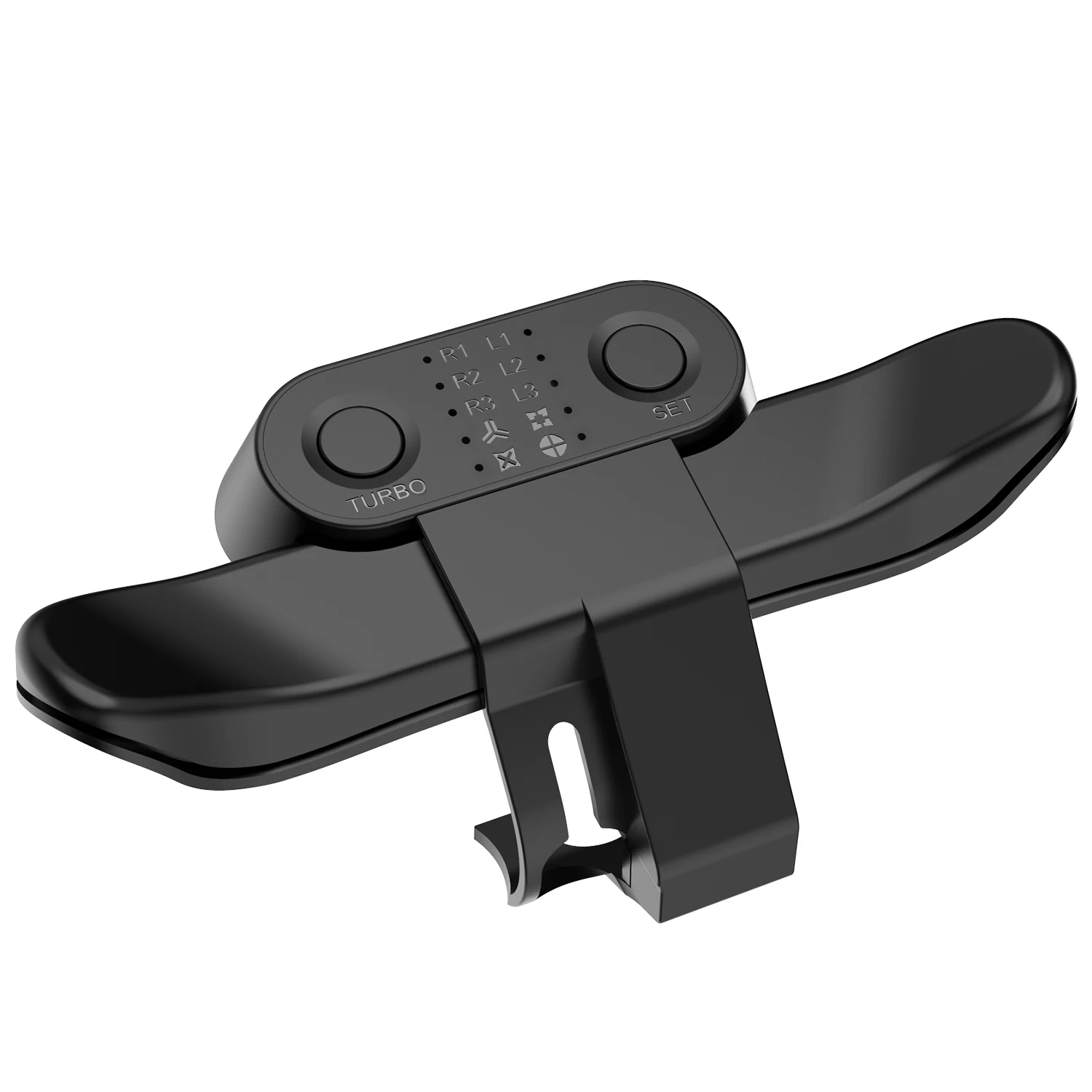 Ergonomic Controller Paddles with Back Button Controller Attachment Multifunctional 10 Key Mappings P4 Paddles