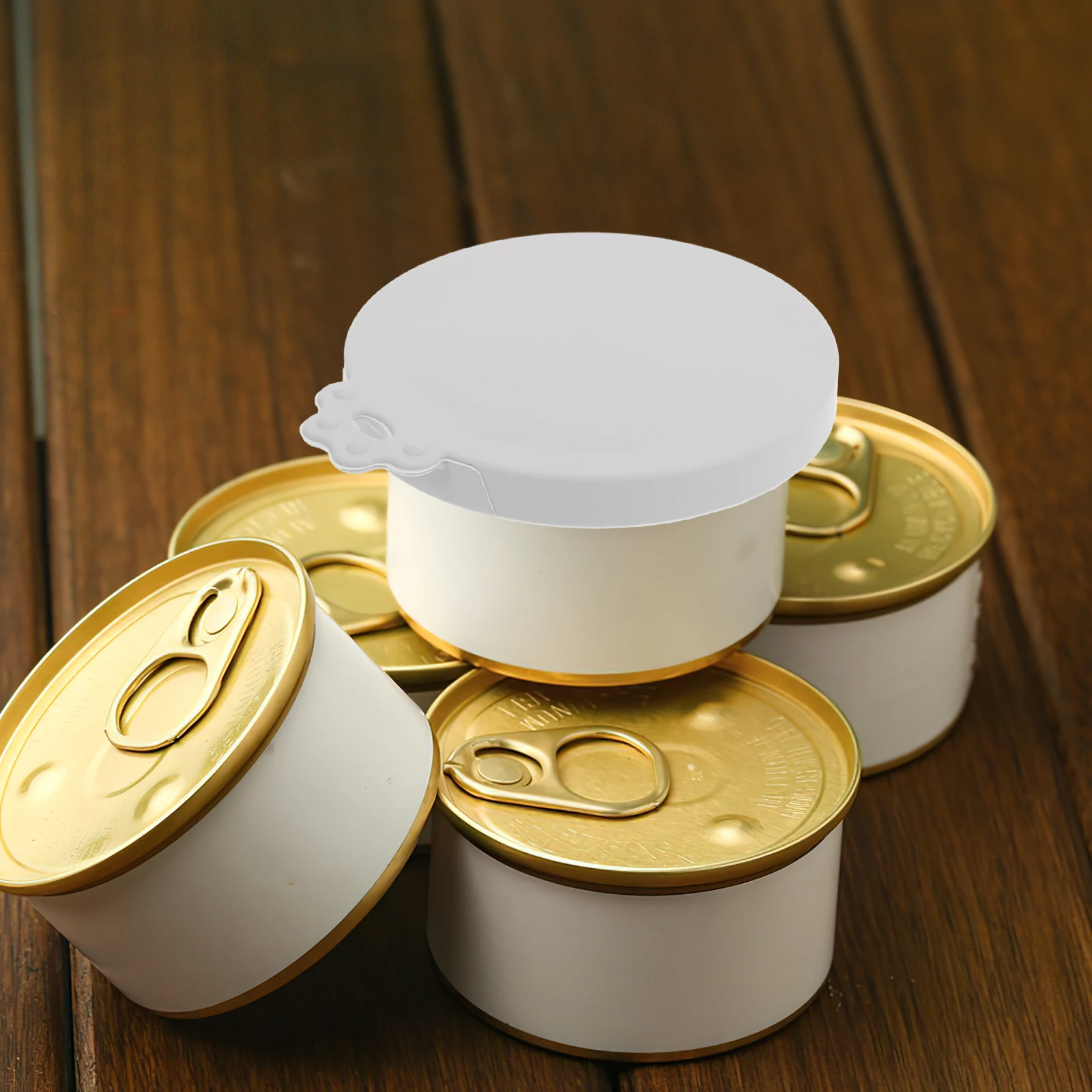 

3 Pcs Silicone Sealed Bottle Caps Can Cover Lids for Food Storage Reusable Stretch Covers Canned Dog Cat Pet Food
