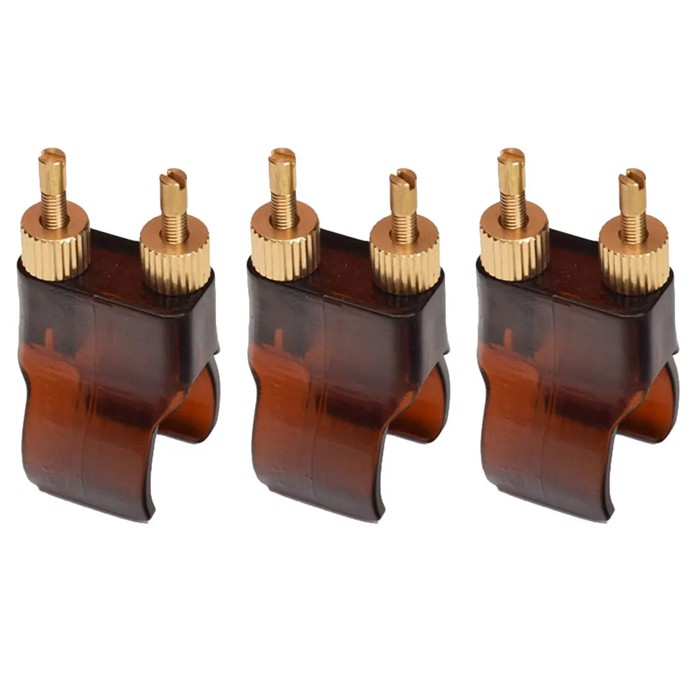 

3 Pcs Spinner Erhu Multifunctional Tuners The Strings Brass Plastic Steel Abs