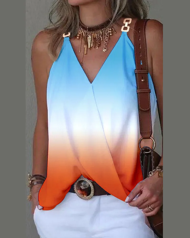 Damska elegancka bluzka z krótkim rękawem i falbankami, dekolt w serek, na co dzień, biurowa, damska, luźna koszula, w stylu Vintage, Harajuku, artystyczne topy Streetwear tunika — zdjęcie 4