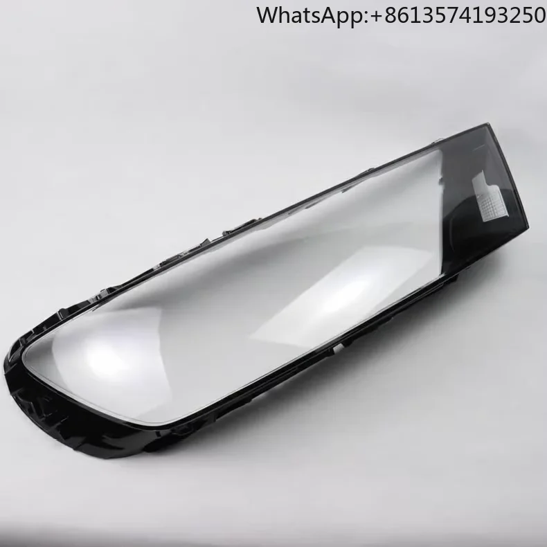 

For Audi 16-19 Models Q7 Large Lampshade PC Transparent Surface Outer Cover with New Transparent Glass Shell