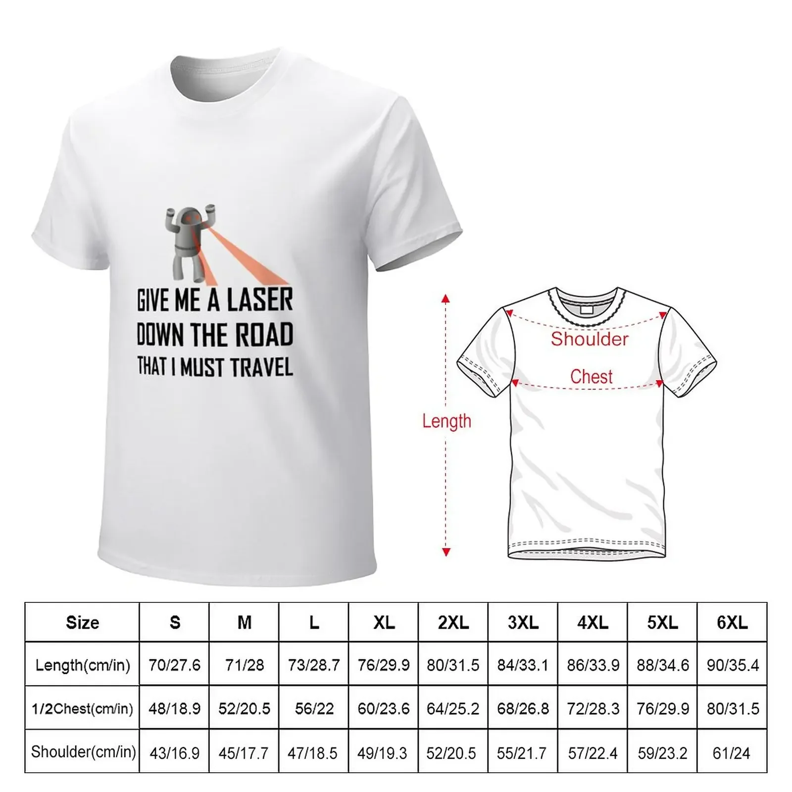 Give Me A Laser Funny Misheard Lyrics T-Shirt customizeds anime clothes korean fashion for a boy designer t shirt men