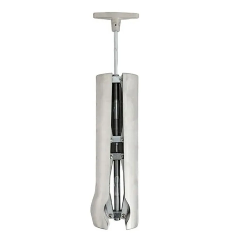 Professional cast aluminum combination boot support for relieving tightness in ankles and calves