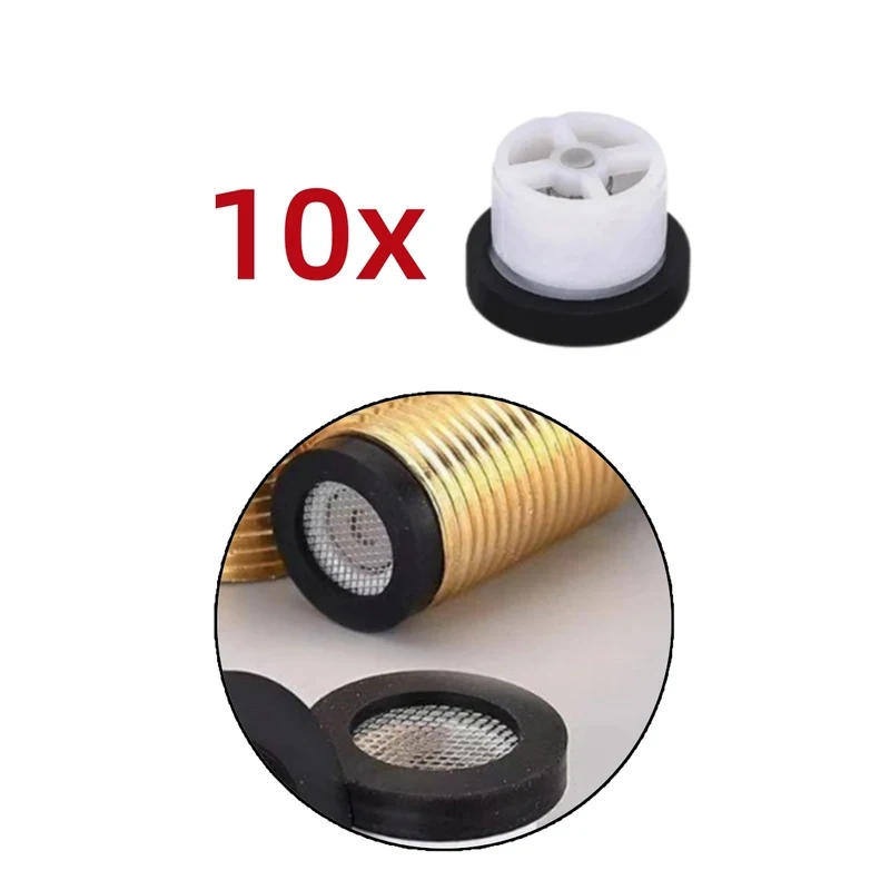 10PCS Backflow Prevention Shower Check Valve Gaskets Plumbing Sealing Washers for Mixing Valves Shower Heads Durable