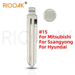 10pcs HYN15 HYN6 Flip Blank key Blade 15# HYN6FH for Hyundai Elantra Tucson Kia Cerato for KD keydiy xhorse VVDI remotes