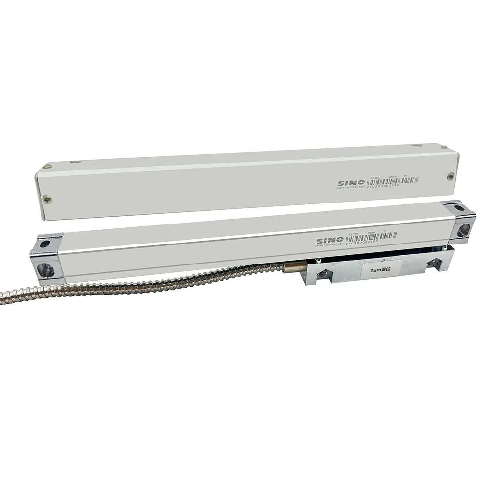 Sino Mini Escala Linear Régua de Grade de Vidro Torno Display Digital Fresadora Régua Eletrônica Ka200 Ttl 5v 5um Dro