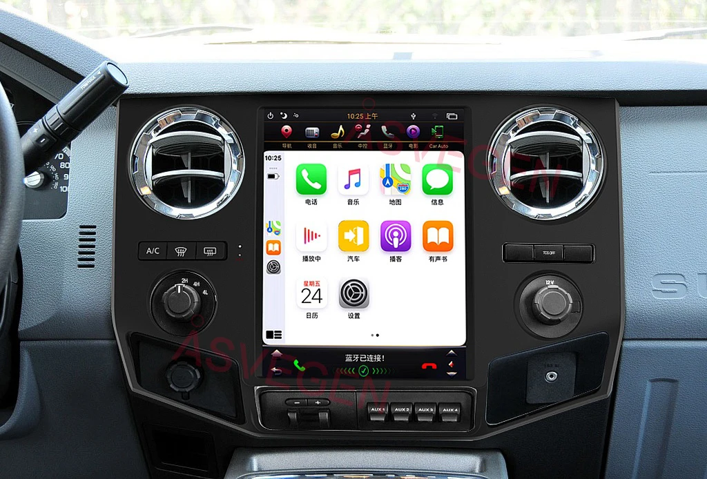 12.1 Inch   Style Radio Video  o Gps Navigation Car Android Dvd Multimedia Player for Ford F250 F350 F450 F650 2009-2013