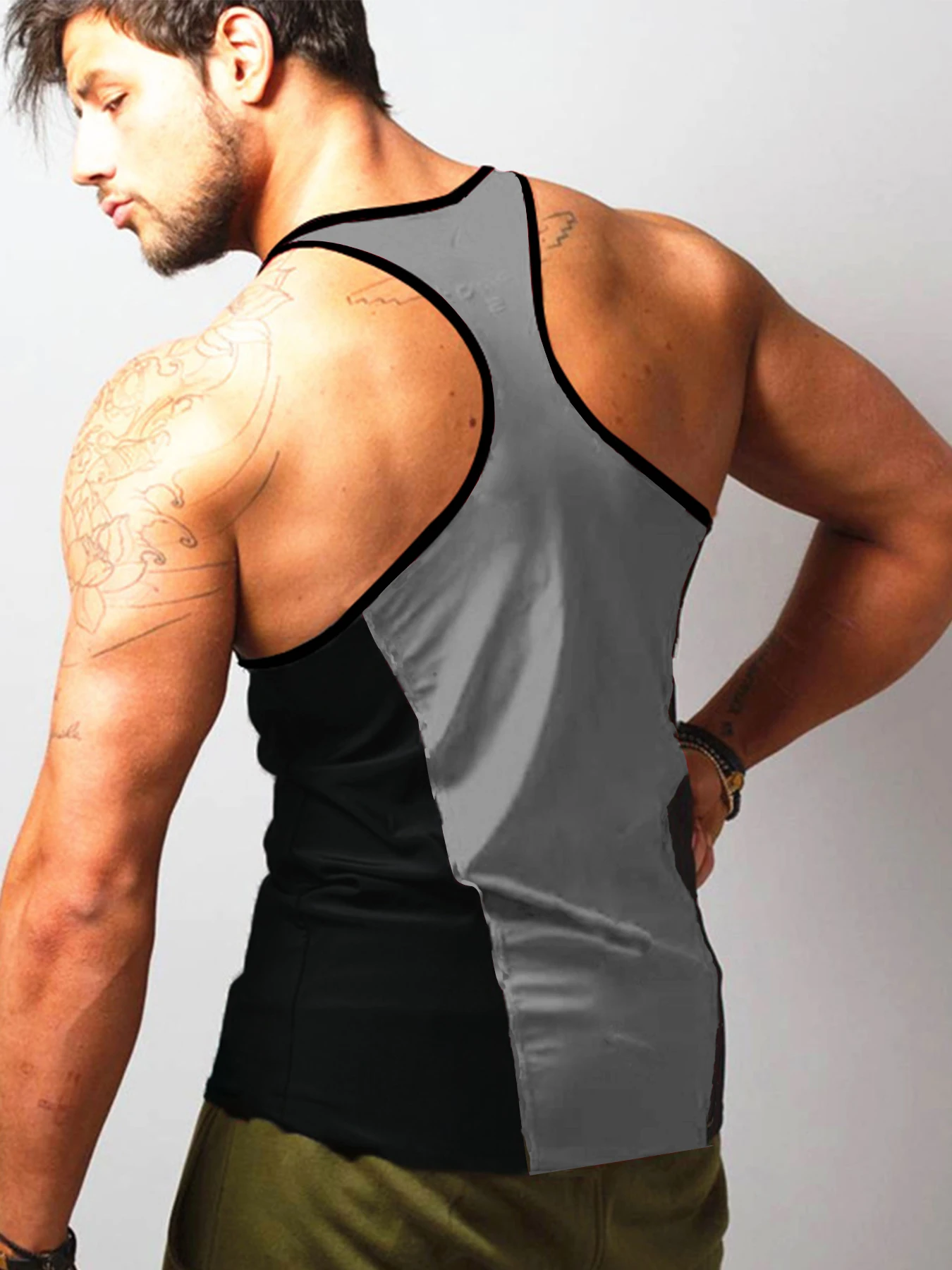 Muscle Fitness Bros Summer Trend Fitness Vest Outdoor Training Running Sleeveless Sweatshirt