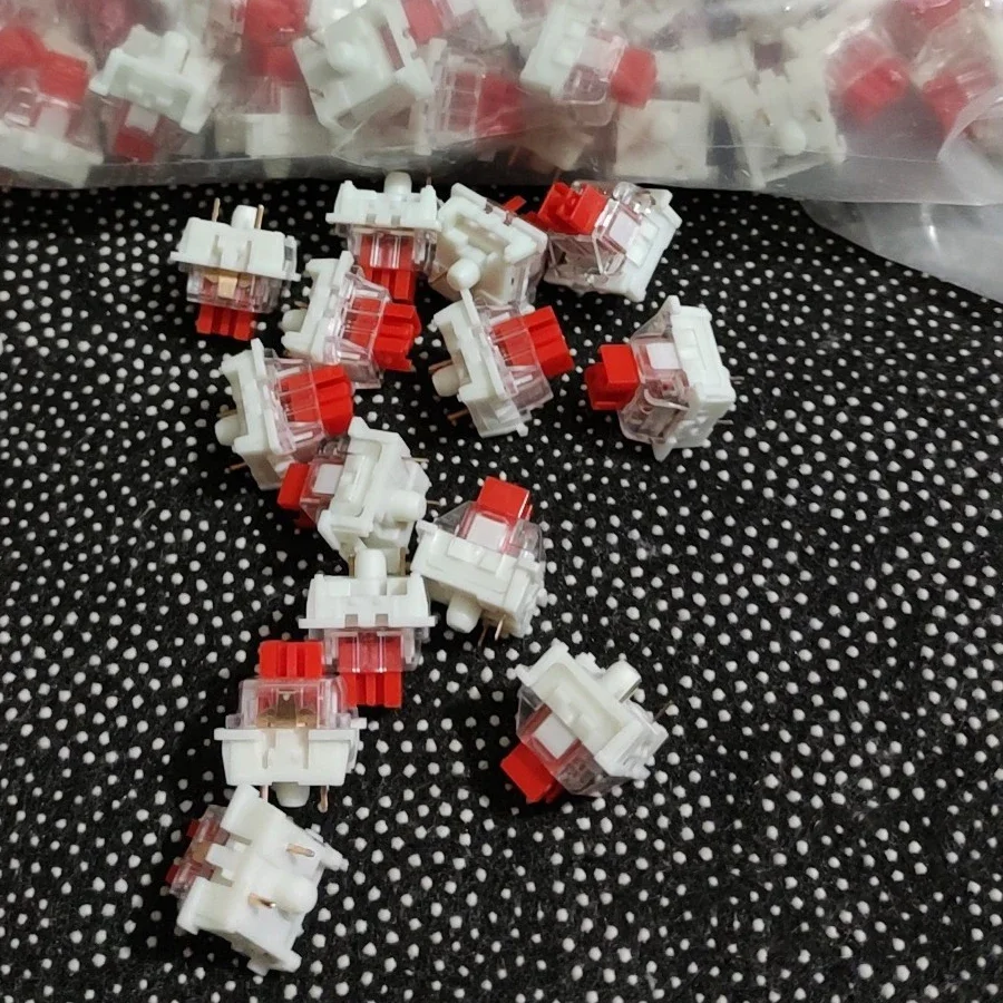 防塵 Outemu スイッチメカニカルキーボードリニア触覚クリッキーサイレントスイッチ MX メカニカルキーボードゲーミングスイッチ